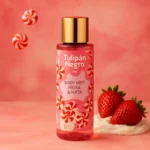 Lot de 6 : Brumes Parfumées FRAISE & CRÈME 250ml – TULIPAN NEGRO