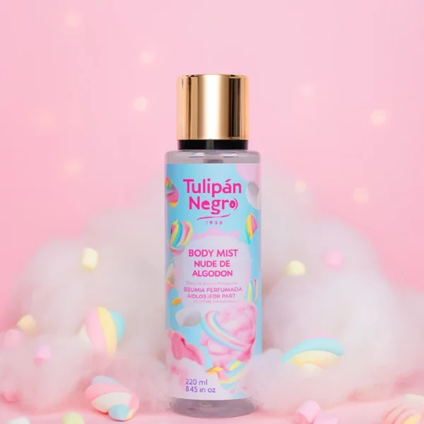 Lot de 6 : Brumes Parfumées NUAGE DE COTON 250ml – TULIPAN NEGRO