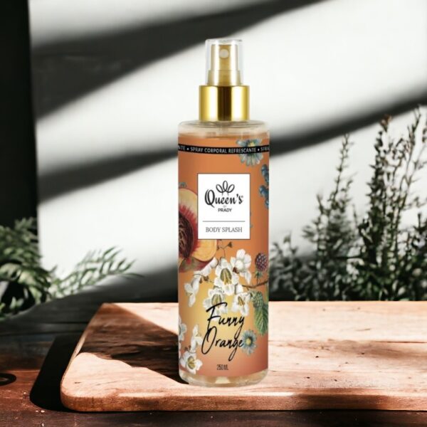 Lot de 4 : Brume corporelle rafraichissante "FUNNY ORANGE" - Prady