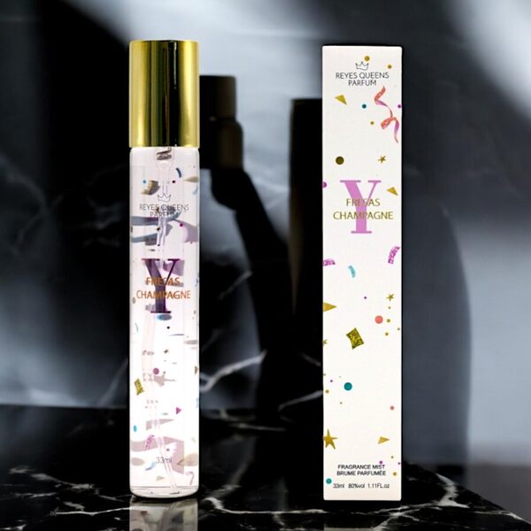Lot de 3 : Brume Corporelle 33ml Fresas Champagne - Reyes Queens