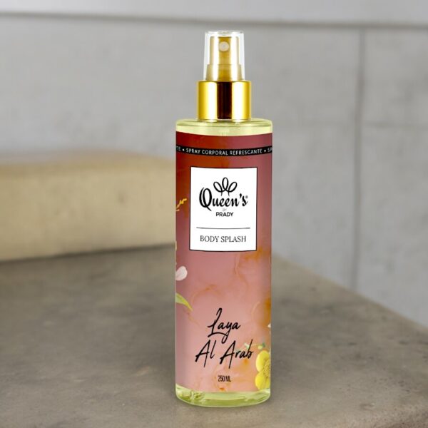 Lot de 4 : Brume corporelle rafraichissante "LAYA AL ARAB" - Prady