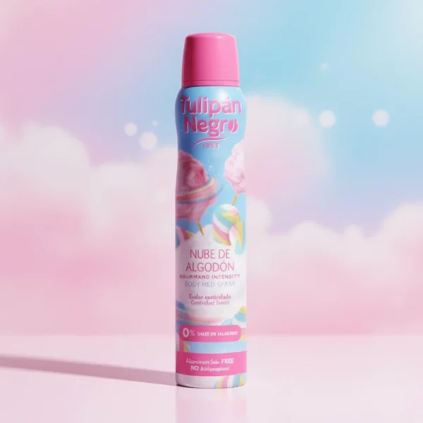Lot de 6 : Déodorant Body Spray Nube de Algodón