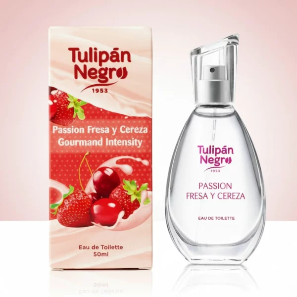 Lot de 6 : Eau de toilette Intensité Gourmande 50ml – Fraise & Cerise