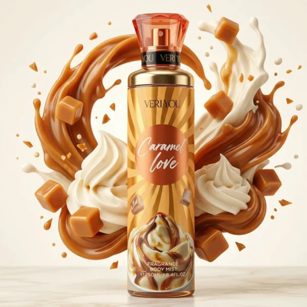 ✨ Brume Parfumée Au Caramel & Crème - VERI YOU – Votre Sillage Signature🌸