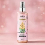 Lot de 12 : Brume parfumée et pailletée corps et cheveux "Sweet Macadamia" - Prady