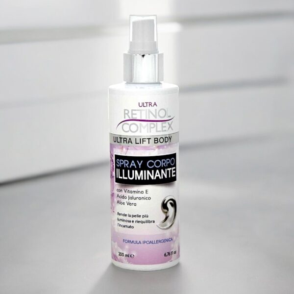 Lot de 12 : Spray Crème Corporel Illuminant - Enrichie en Luminescine