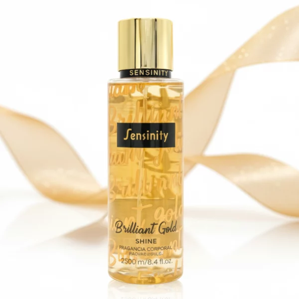 Brumes Corporelles Parfumées BRILLANT GOLD - Sensinity 250ml 💎✨