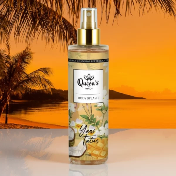 Carton de 12 : Brume corporelle rafraichissante 250ml "YANI TATUS" - Prady