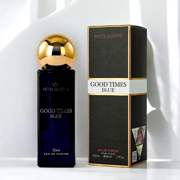 Carton de 12 : Eau de Parfum Générique Femme Good Times Blue - Reyes Queens
