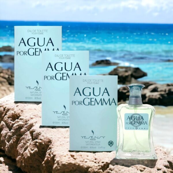 Lot de 5 : Eau de toilette générique AGUA POR GEMMA pour femme