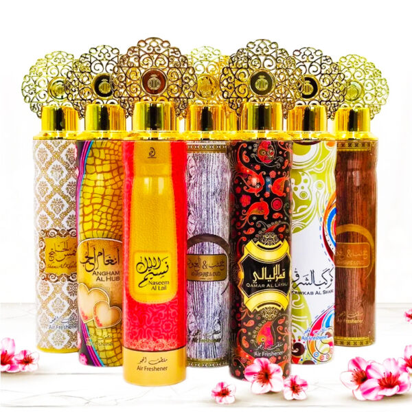 Mélange de 12 : Spray désodorisant oriental - Mélange varié