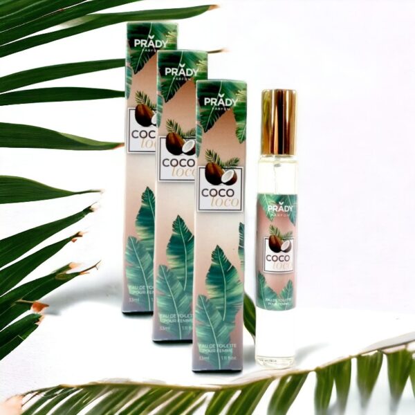 Lot de 6 : Eau de toilette générique femme COCO Prady – 33ml
