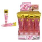 Présentoir de 16 : Gloss à lèvres OIL GLOW - Rose