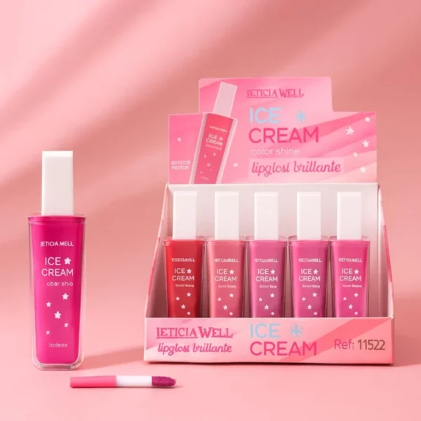 Présentoir de 20 : Gloss brillant ICE-CREAM