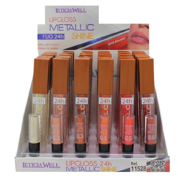 Présentoir de 24 : Gloss METALIC SHINE 24H.