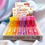 Présentoir de 36 : Gloss brillant et hydratant Candy Shine