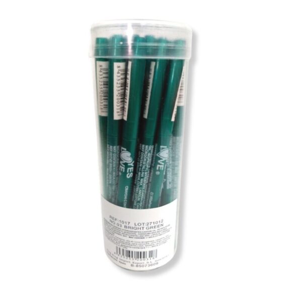 Boîte de 24 : Crayon pour les yeux automatique - Vert