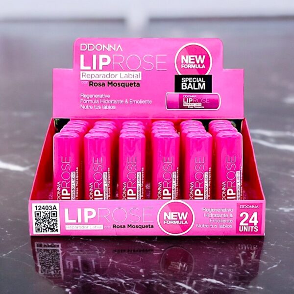 Pack de 24 Baume à lèvres ROSE MUSQUEE - D'Donna