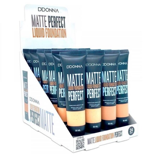 Présentoir de 24 : Fond de teint Mat Perfect 4 couleurs