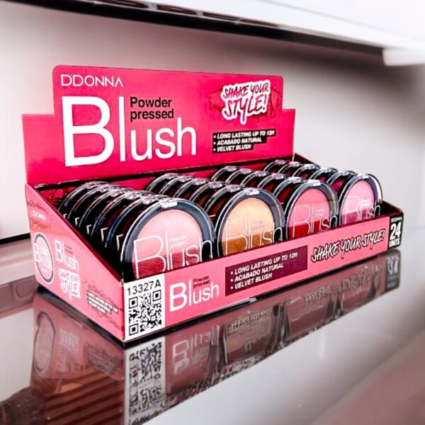 Pack de 24 Fards à joues BLUSH POWER PRESSED - D'Donna