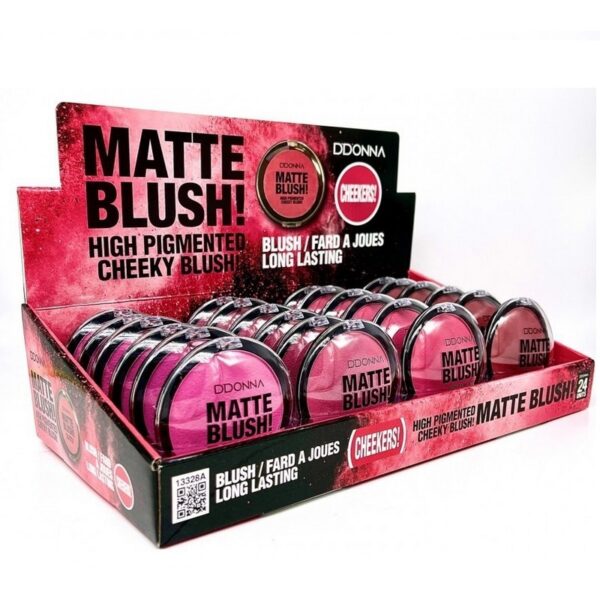 Présentoir de 24 : Fard à joues BLUSH MAT