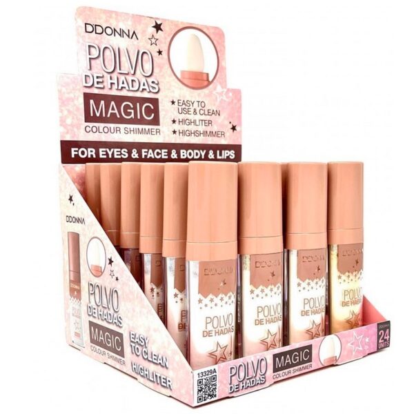 Présentoir de 24 : Poudre des fées pour le teint MAGIC
