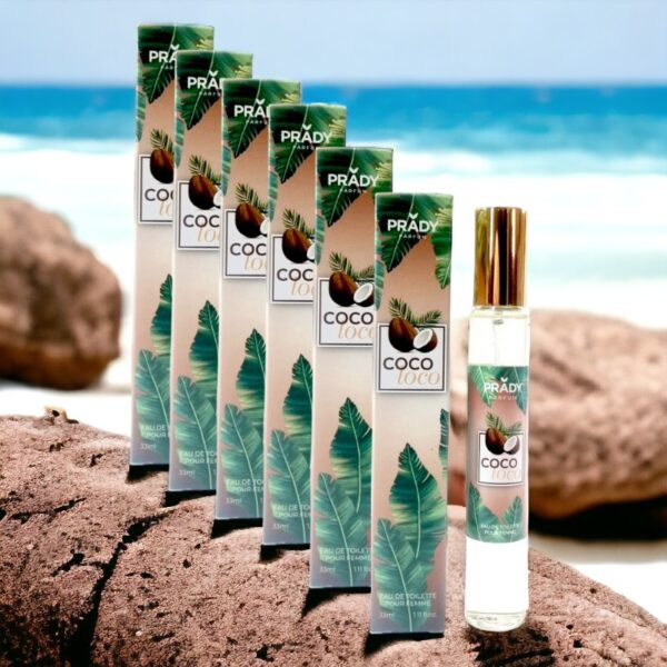 Lot de 12 : Eau de toilette générique femme COCO Prady – 33ml