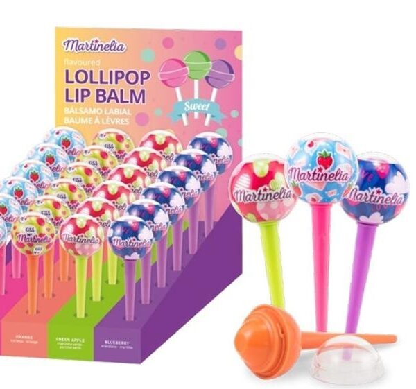 Présentoir de 24 : Baume à lèvres LOLLIPOP