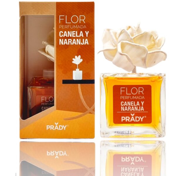 Carton de 6 : Fleur parfum d'ambiance - Cannelle & Orange