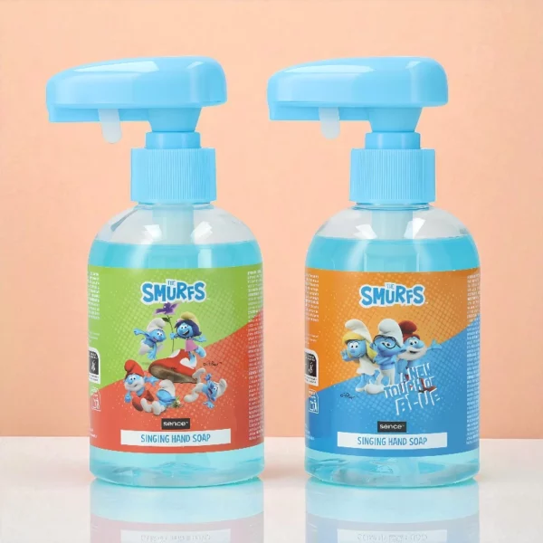 Lot de 6 : Assortiment de 2 Savons pour les Mains Les Schtroumpfs – 250 ml