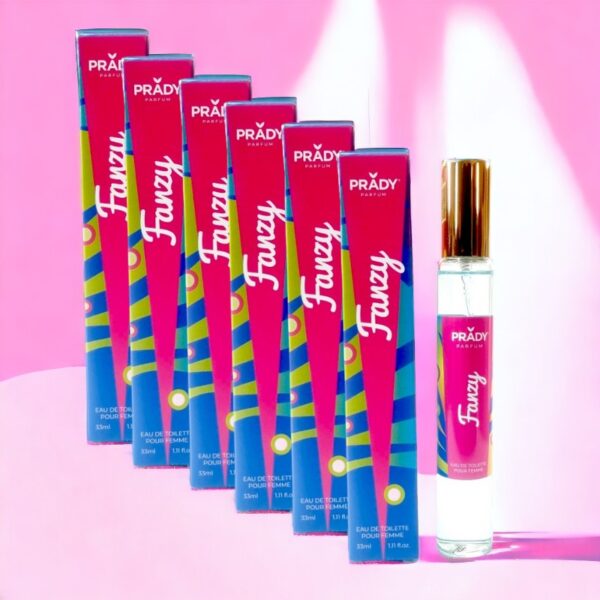 Lot de 6 : Eau de toilette générique femme FANZY Prady – 33ml