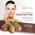 Boite de 12 masques facial au beurre de karité, hydratation & luminosité
