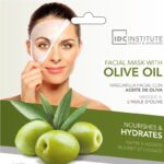 Boite de 12 masques facial à l'huile d'olive hydratation & nourrissant