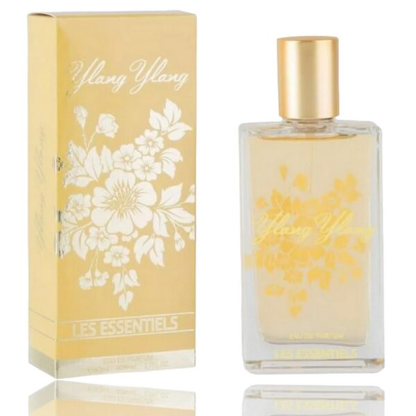 Lot de 3 : Eau de parfum premium Ylang Ylang – Les essentiels – 80 ml
