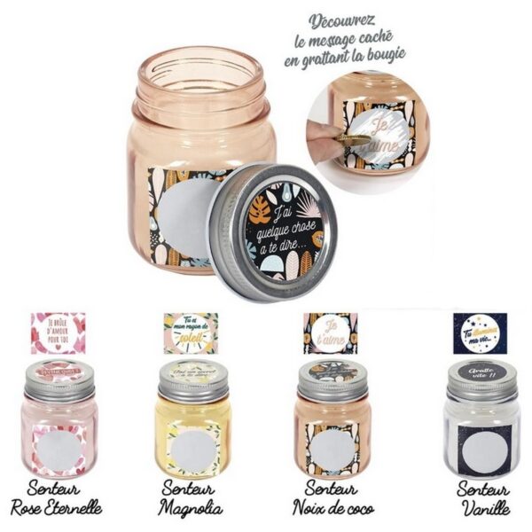 Lot de 12 Bougies parfumées à gratter