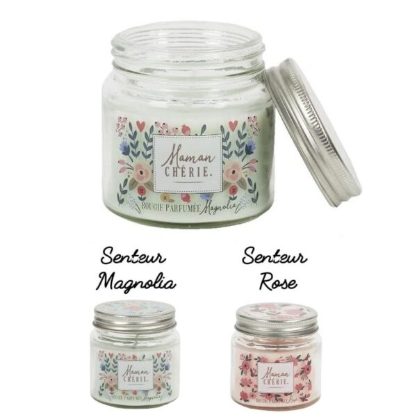 Lot de 12 Bougies parfumées Maman