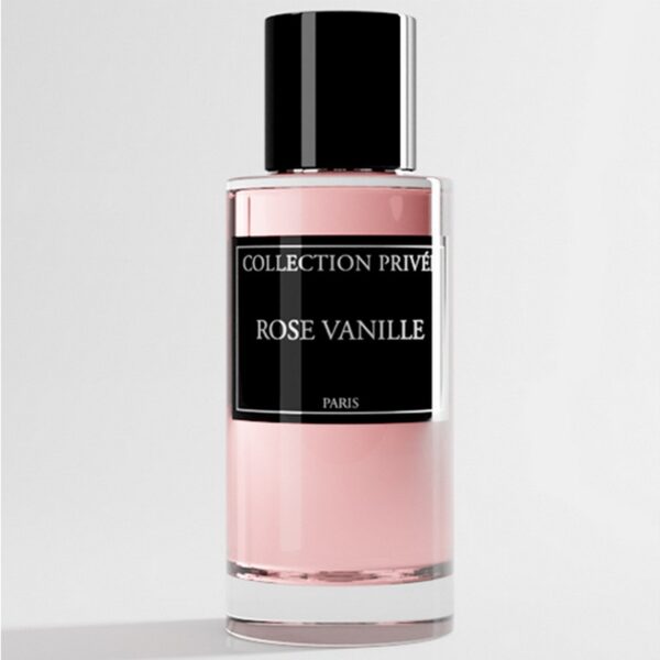 Eau de Parfum Haut de gamme Rose Vanille – Collection Privée Paris – 50 ml