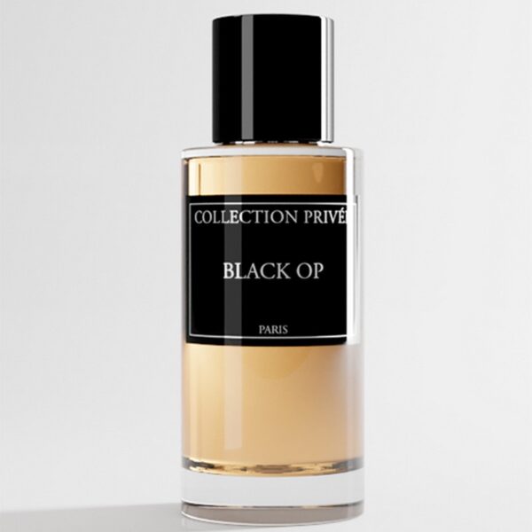 Eau de Parfum Haut de gamme Black Op – Collection Privée Paris – 50 ml