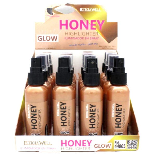 Présentoir de 16 : Spray illuminateur de teint HONEY GLOW