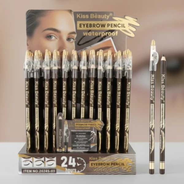 Présentoir de 72👁️Crayon à sourcils waterproof 24h.