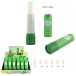 Présentoir de 24 : Baume à lèvres protecteur Aloe Vera