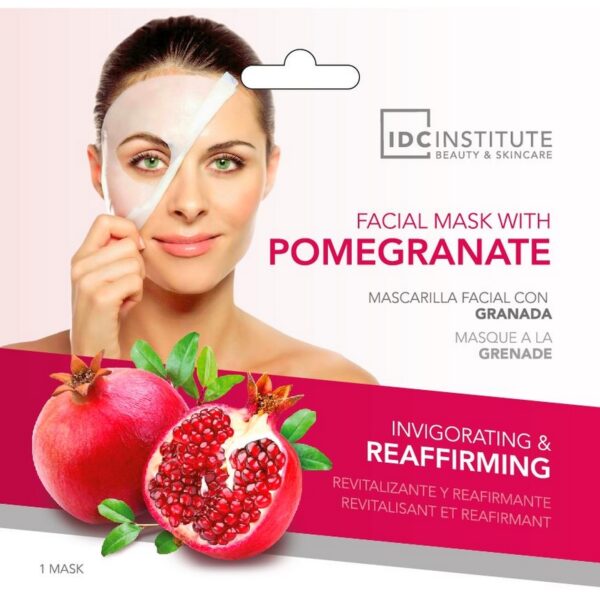 Boite de 12 masques facial à la Grenade, revitalisant & raffermissant