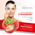 Boite de 12 masques facial à la fraise hydratation & nourrissant
