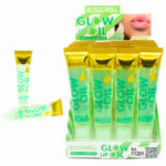 Présentoir de 16 : Gloss à lèvres OIL GLOW - Vert