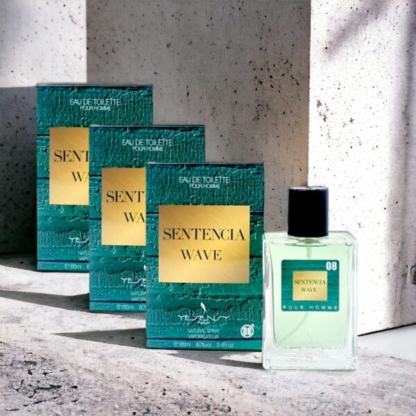 Lot de 5 : Eau de toilette générique SENTENCIA WAVE pour homme