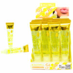 Présentoir de 16 : Gloss à lèvres OIL GLOW - Jaune