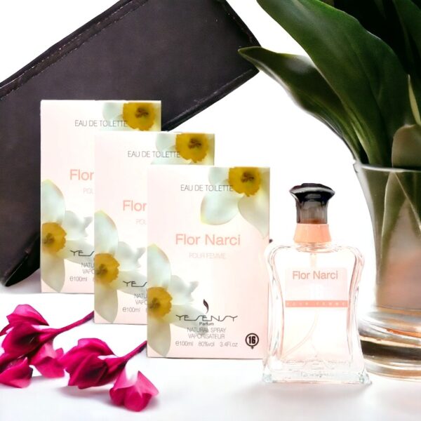 Lot de 5 : Eau de toilette générique FLOR NARCI pour femme
