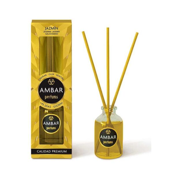 Présentoir de 12 : Mikado qualité premium 30ml - Jasmin