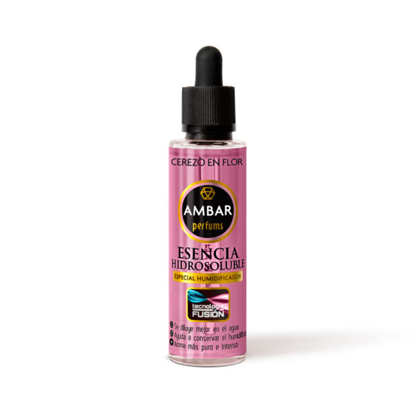 Carton de 12 : Essence parfumée pour humidificateur CERISIER EN FLEURS Ambar