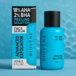 Lot de 6 : Sérum pour Visage PEELING SOLUTION 18% AHA & 2% BHA 30ml – Biovène Barcelona